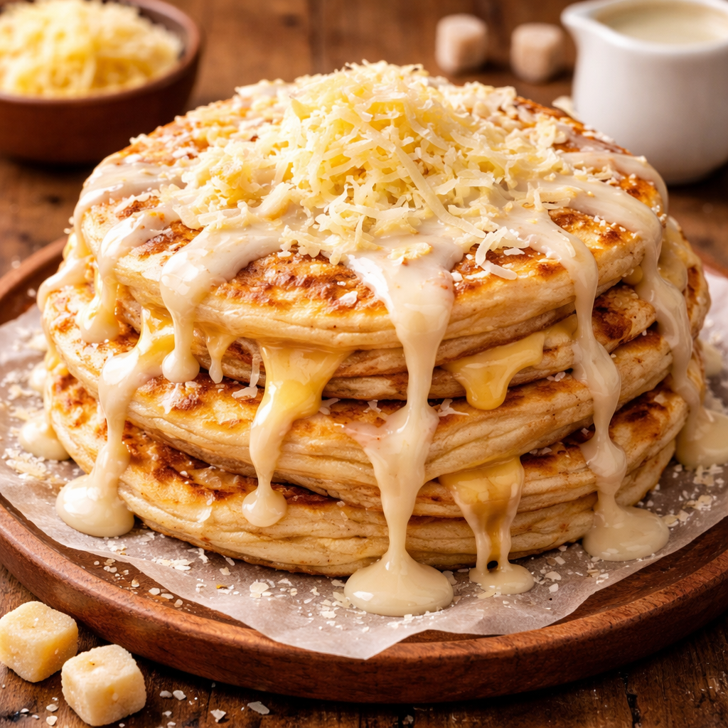 Roti Canai Cheese and Milk